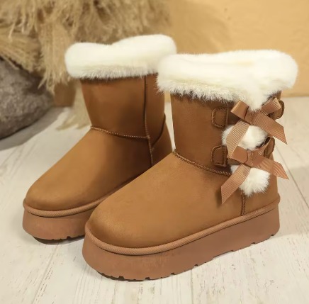 Botas ortopédicas de Nieve Ultra Cálida Marrón